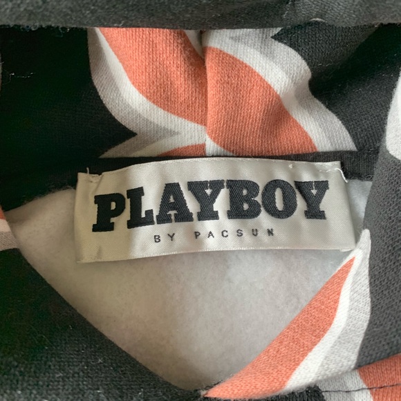 Playboy x PacSun GLOW Adult Hoodie Small Unisex Exclusive Limited Edition NEW - Picture 2 of 11